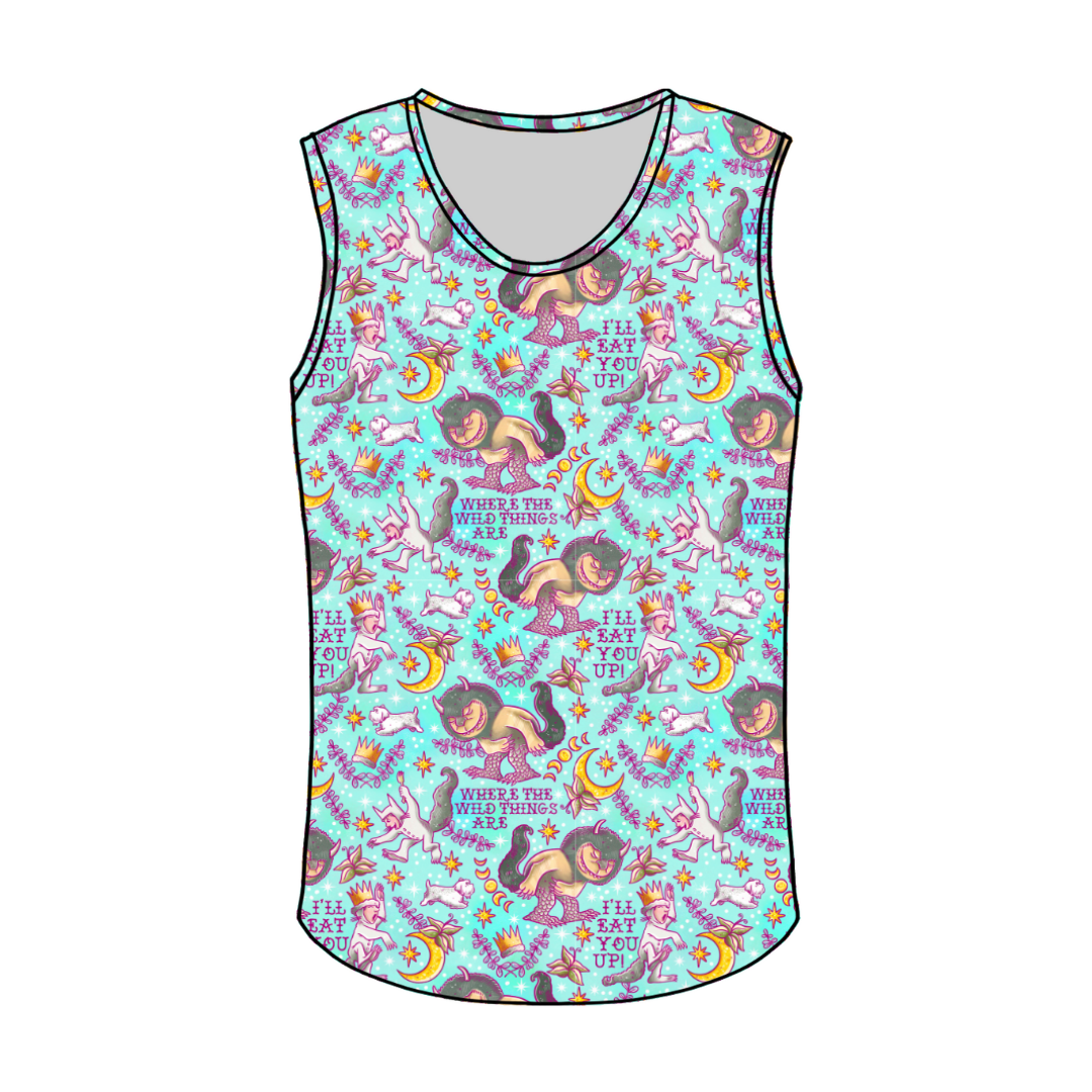 Love You So - Dude Sleeveless Tank - Knit - PRE ORDER