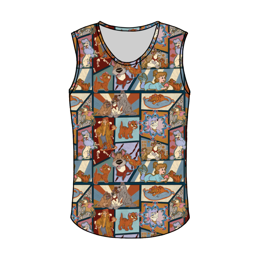 City Cat - Dude Sleeveless Tank - Knit - PRE ORDER