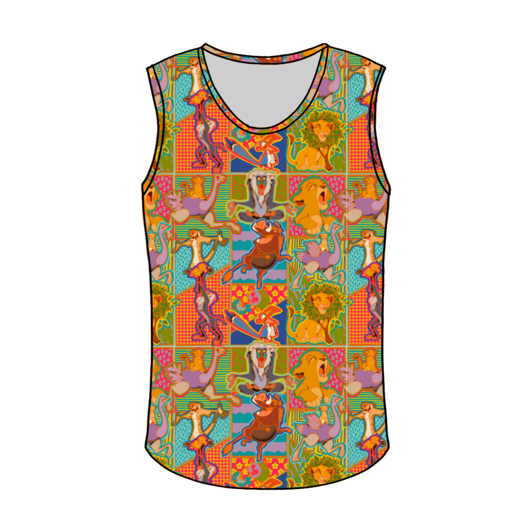 Stay Wild - Dude Sleeveless Tank - Knit - PRE ORDER