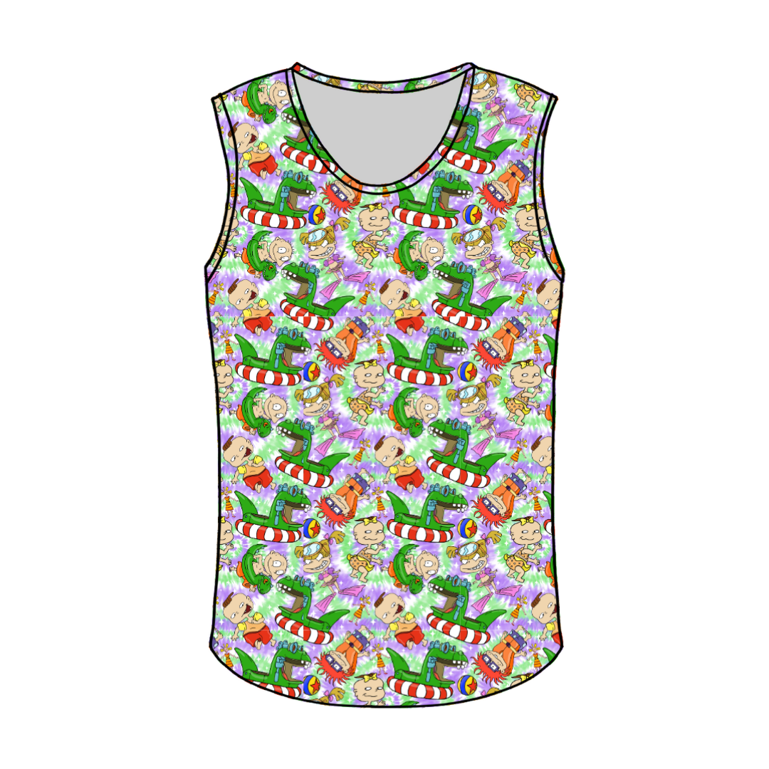 Summer Babies - Dude Sleeveless Tank - Knit - PRE ORDER