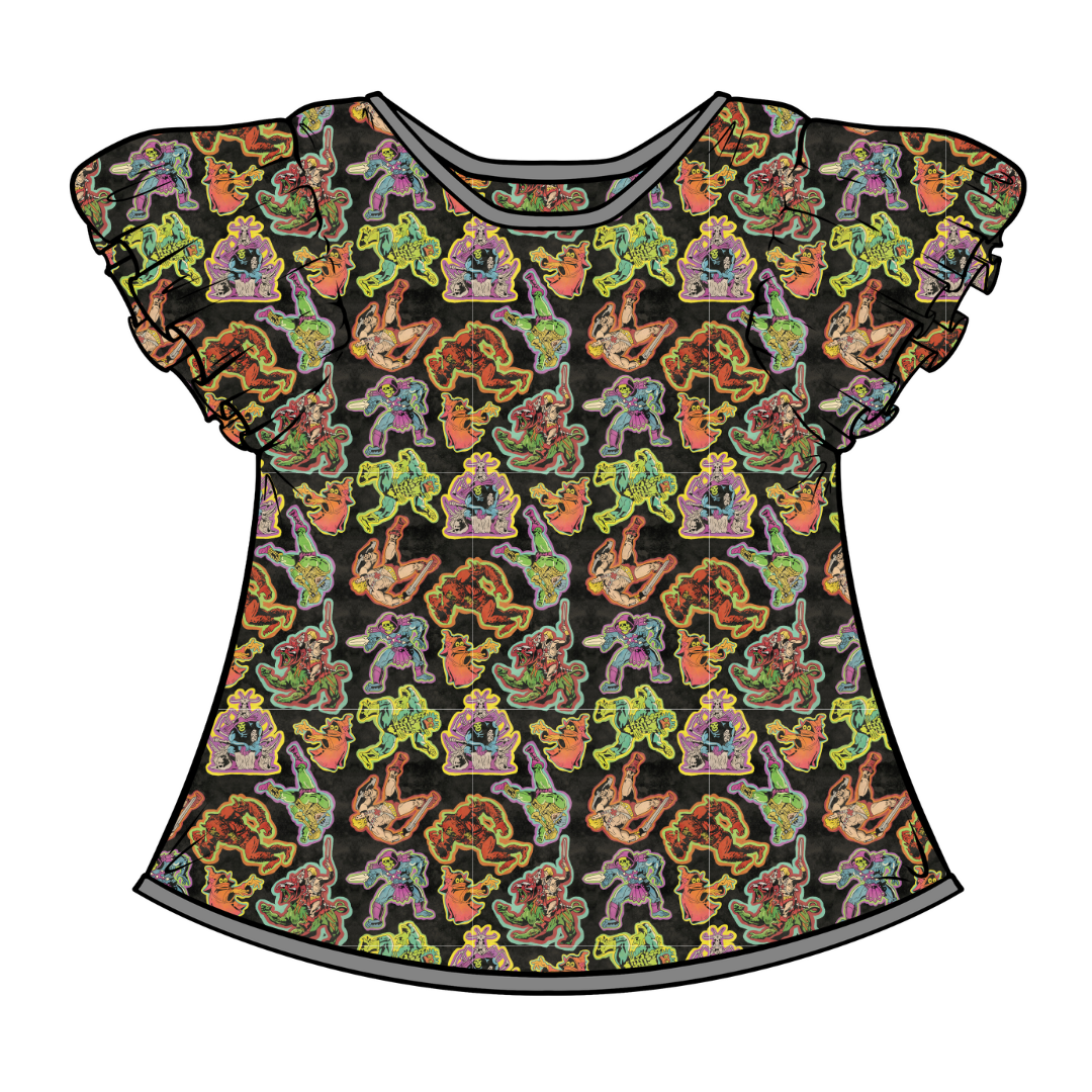 WYNN SHORT SLEEVE FLUTTER SHIRT - BAMBOO - PRE ORDER