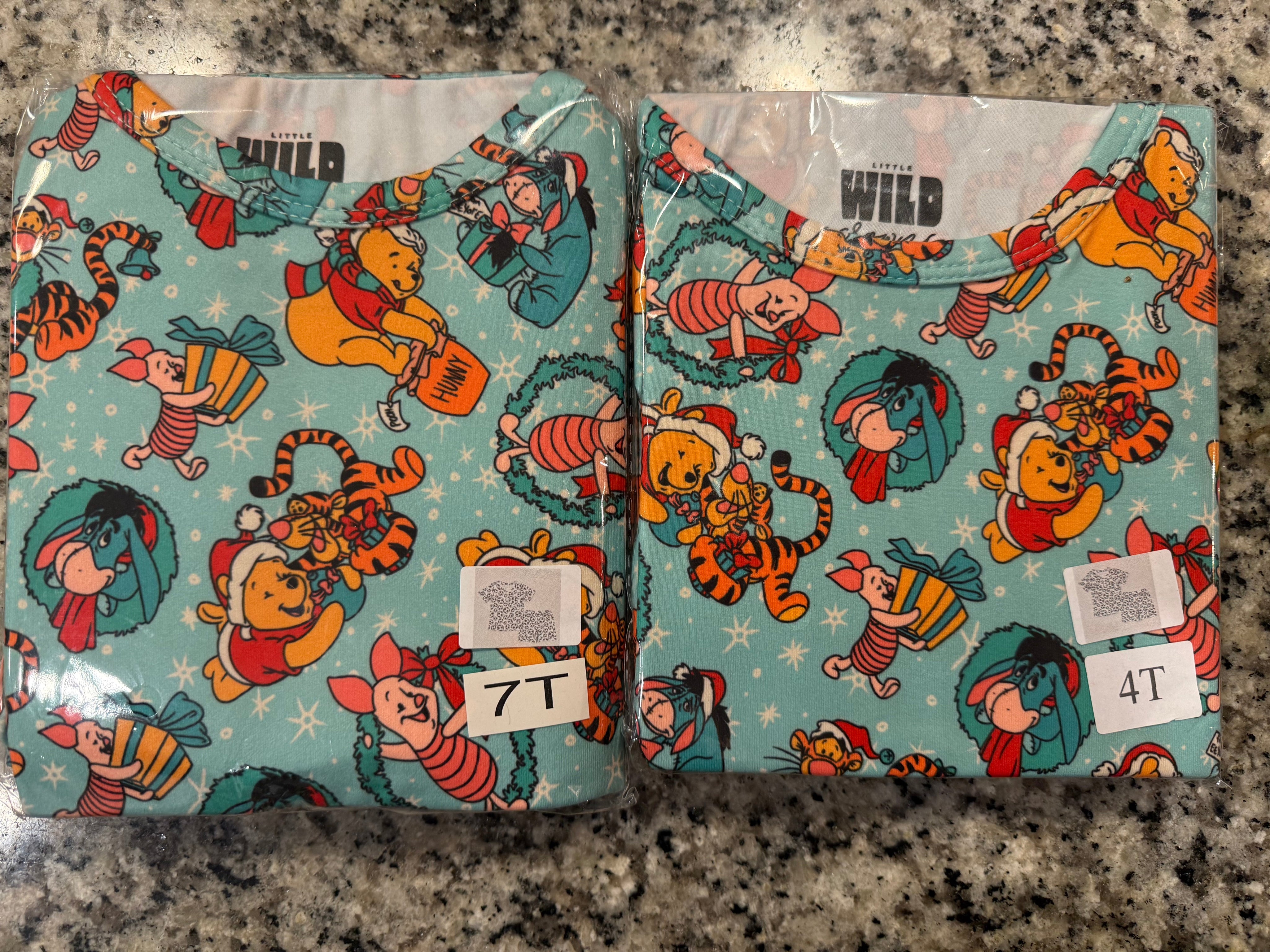 & Christmas Too - Dapper Short Set - Knit - Ready to Ship - 4T & 7T