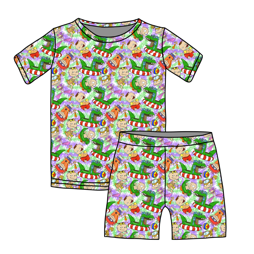 Summer Babies - Dapper Short Set - Knit - PRE ORDER