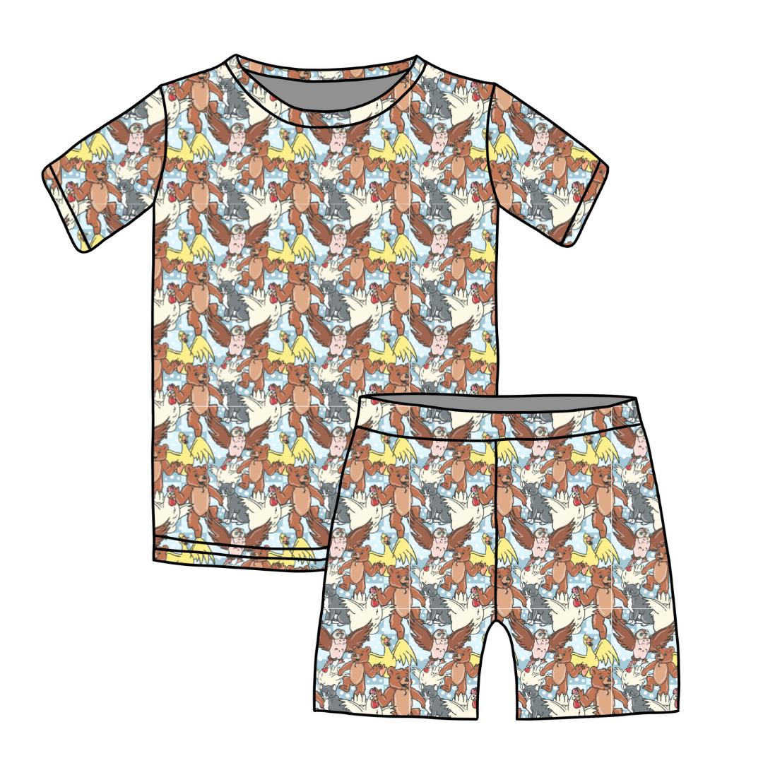 Small Bear - Dapper Short Set - Knit - PRE ORDER