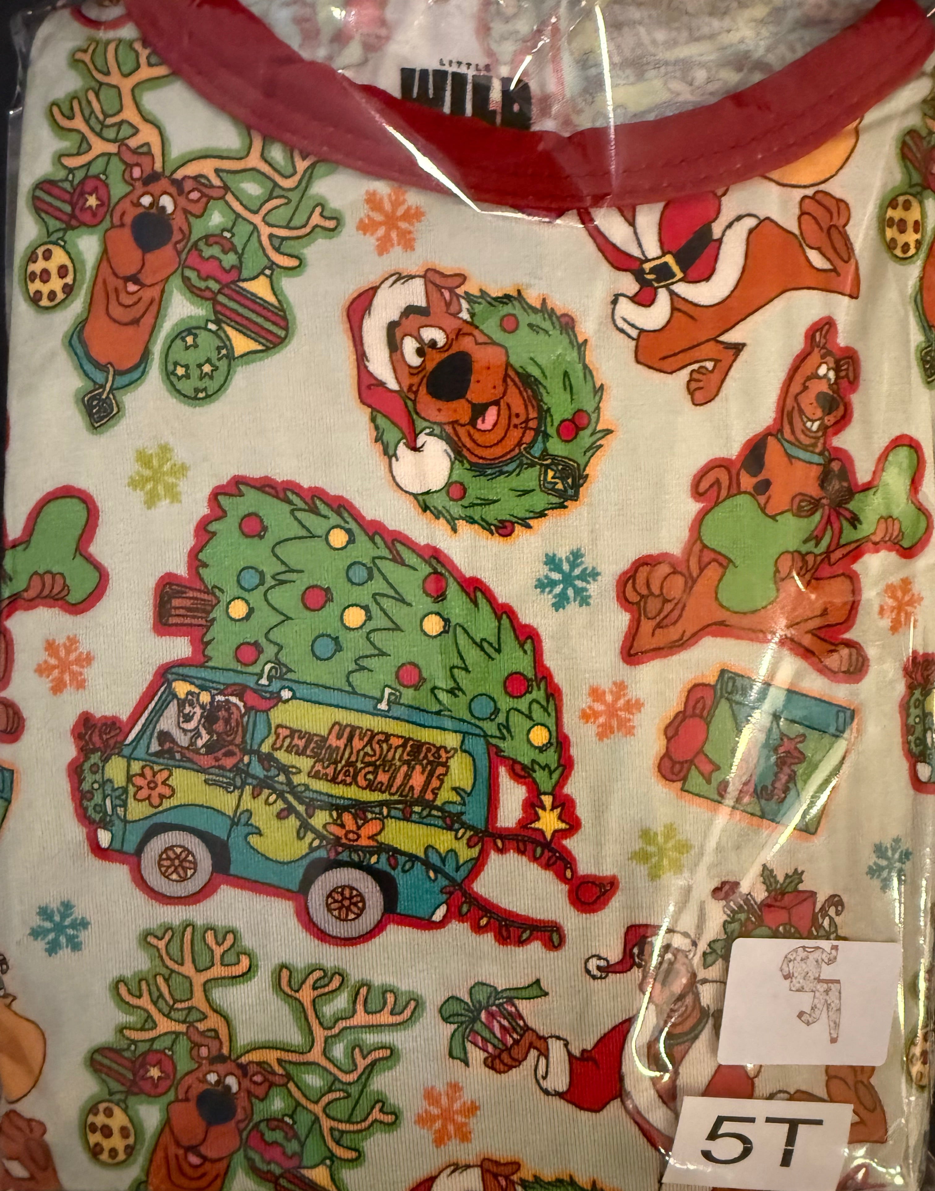 Haunted Holidays - Slumber Long Sleeve Pajama Pants Set - Bamboo - Ready to Ship - 5T