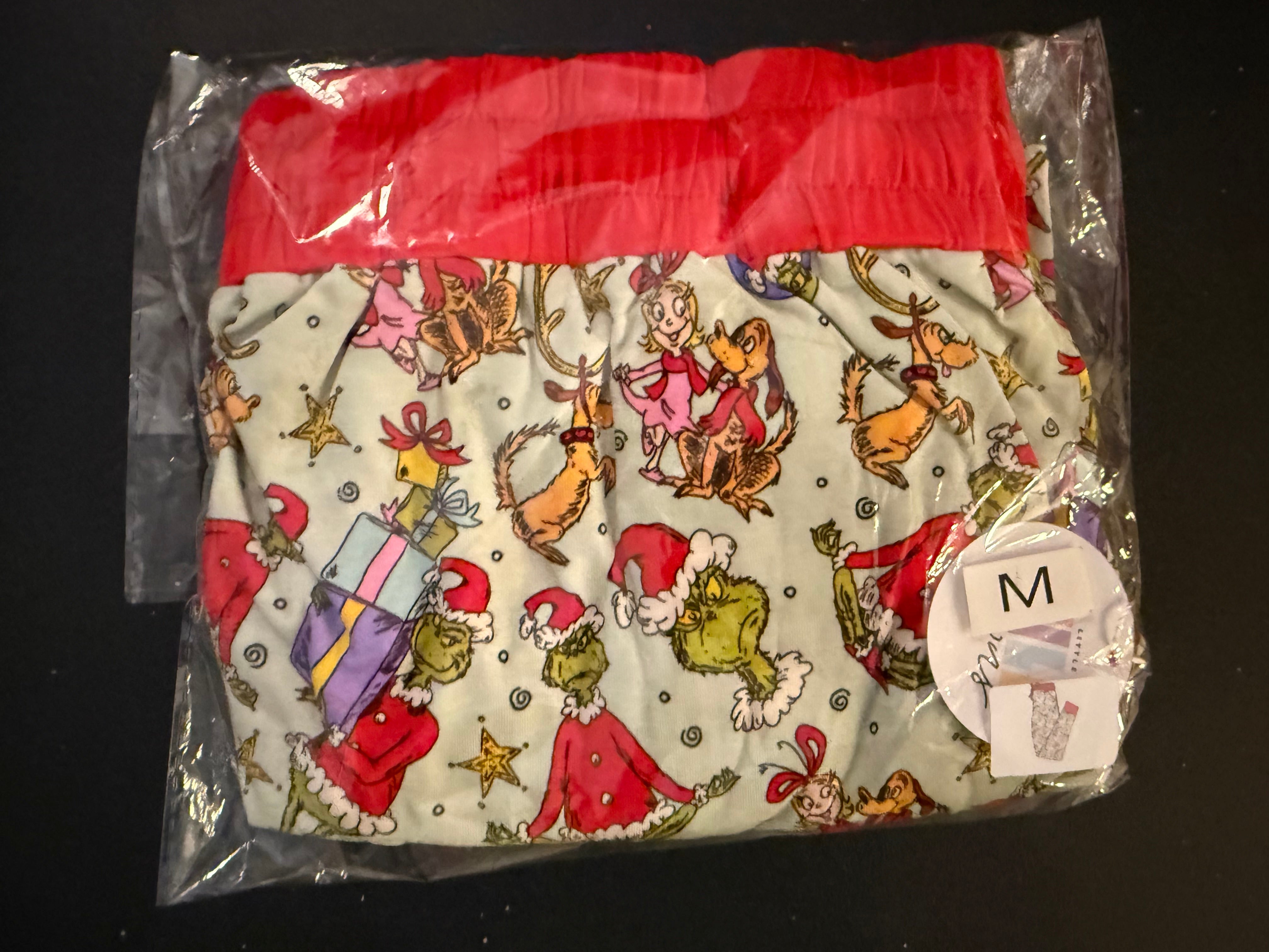 Mean Green - Adult Pajama Set - Joggers & Long Sleeve - Bamboo - Ready to Ship