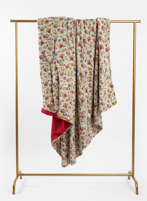 Mean Green - Bamboo Blanket - Plush - 57.5x80