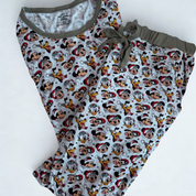 ADULT BAMBOO PAJAMA SET - LONG SLEEVE SHIRT AND JOGGERS - BAMBOO - READY TO SHIP - VIEW ALL